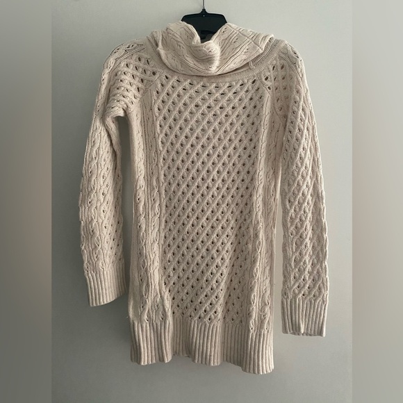 Guess knit cowl neck sweater in cream - Picture 2 of 3